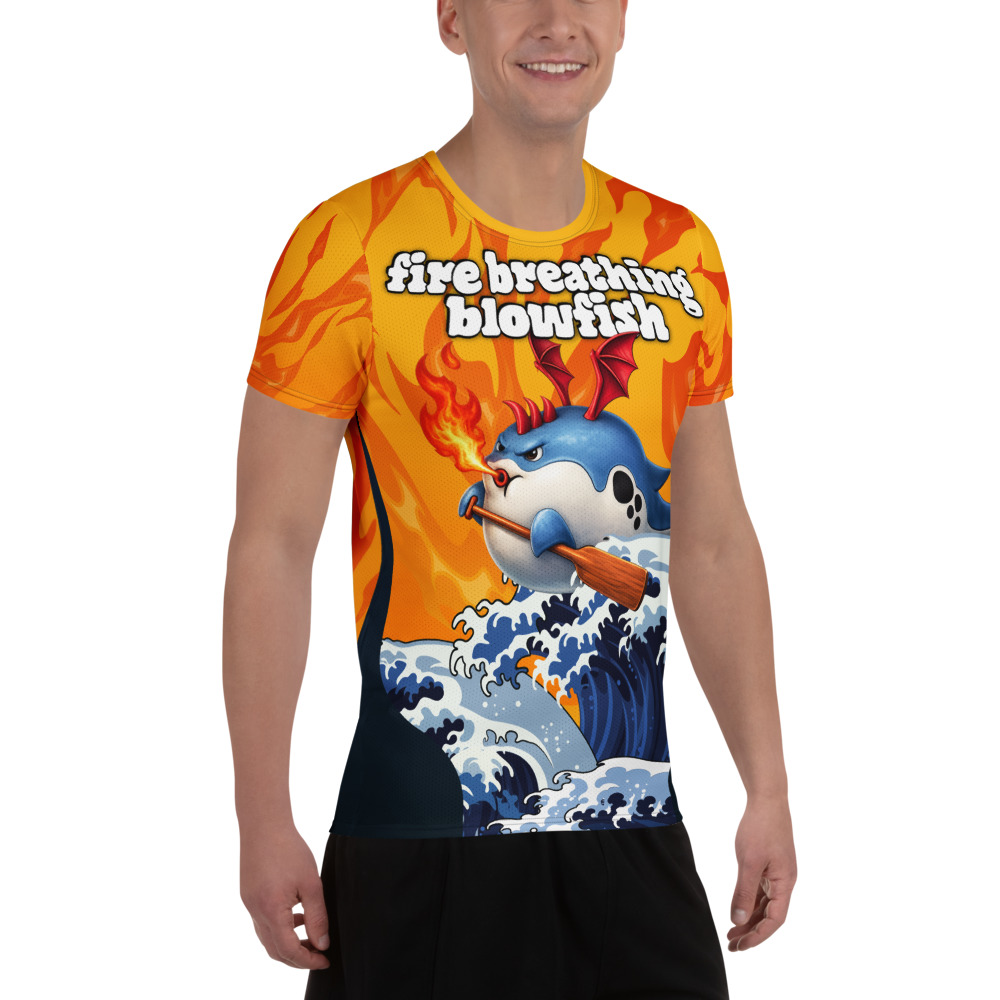 Men's 2026 Fire Breathing Blowfish Jersey! - Image 4